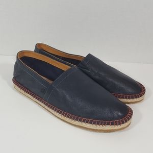 Sam Edelman Aaron blue leather loafers men size 8 M